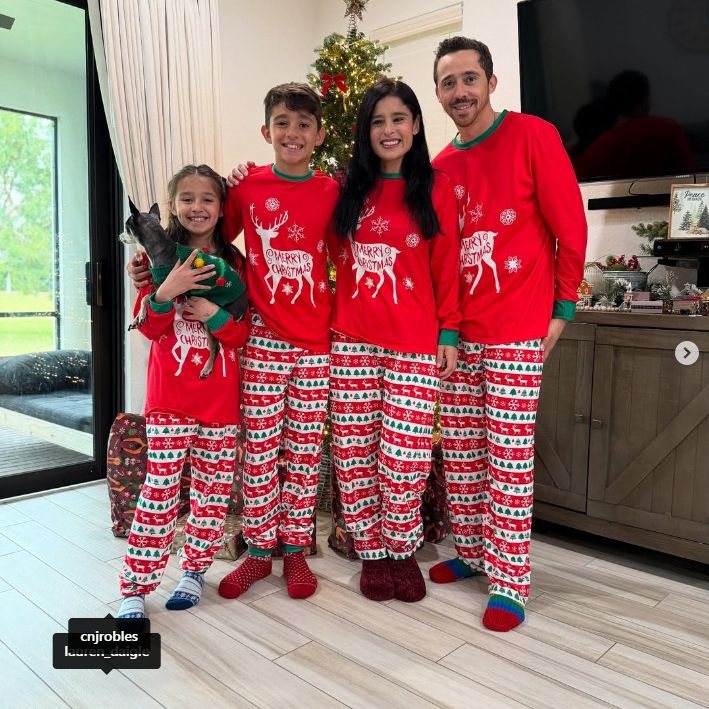 Christmas Family Matching Pajama Set – Cozy Cotton Long-Sleeve Sleepwear With Reindeer Print (Dad/Mom/Kids, S-3XL, Multiple Sizes)_voghion.com