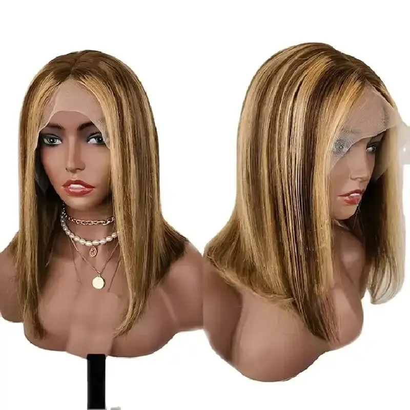BEAUDIVA Parrucche corte in capelli umani color biondo miele_voghion.com