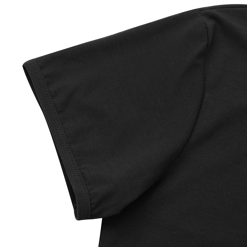 2023 foreign trade new short-sleeved round neck button jumpsuit men's breathable jumpsuit home pajamas wish_voghion.com
