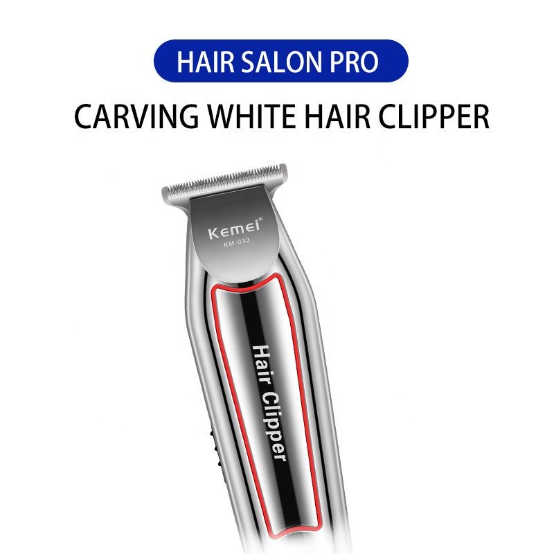 Kemei-032 Trimmer de tuns pentru frizerie, reîncărcabilă, tuns pentru părul nasului, aparat de ras electric profesional, aparat de ras pentru barbă_voghion.com