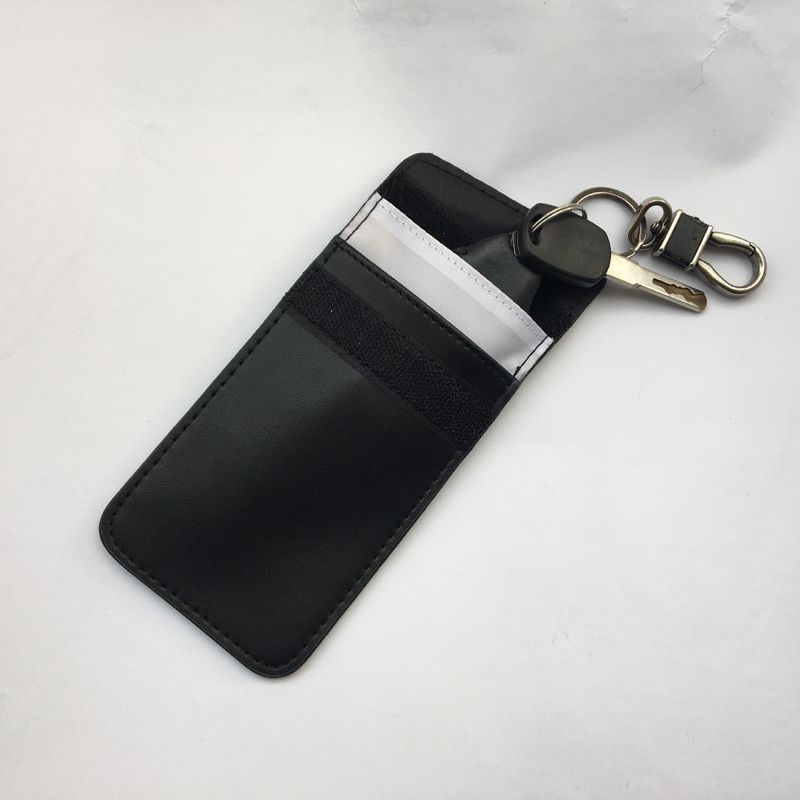 2025 New Radiation Shielding Phone Signal Bag Anti-GPS Tracking RFID Car Blocking Key Case_voghion.com