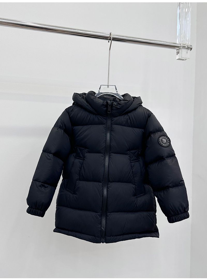 Children's Down Jacket, Thick Medium And Long White Duck Down Jacket, Baby And Older Children's Winter Warm Coat, Factory Direct Sales_voghion.com
