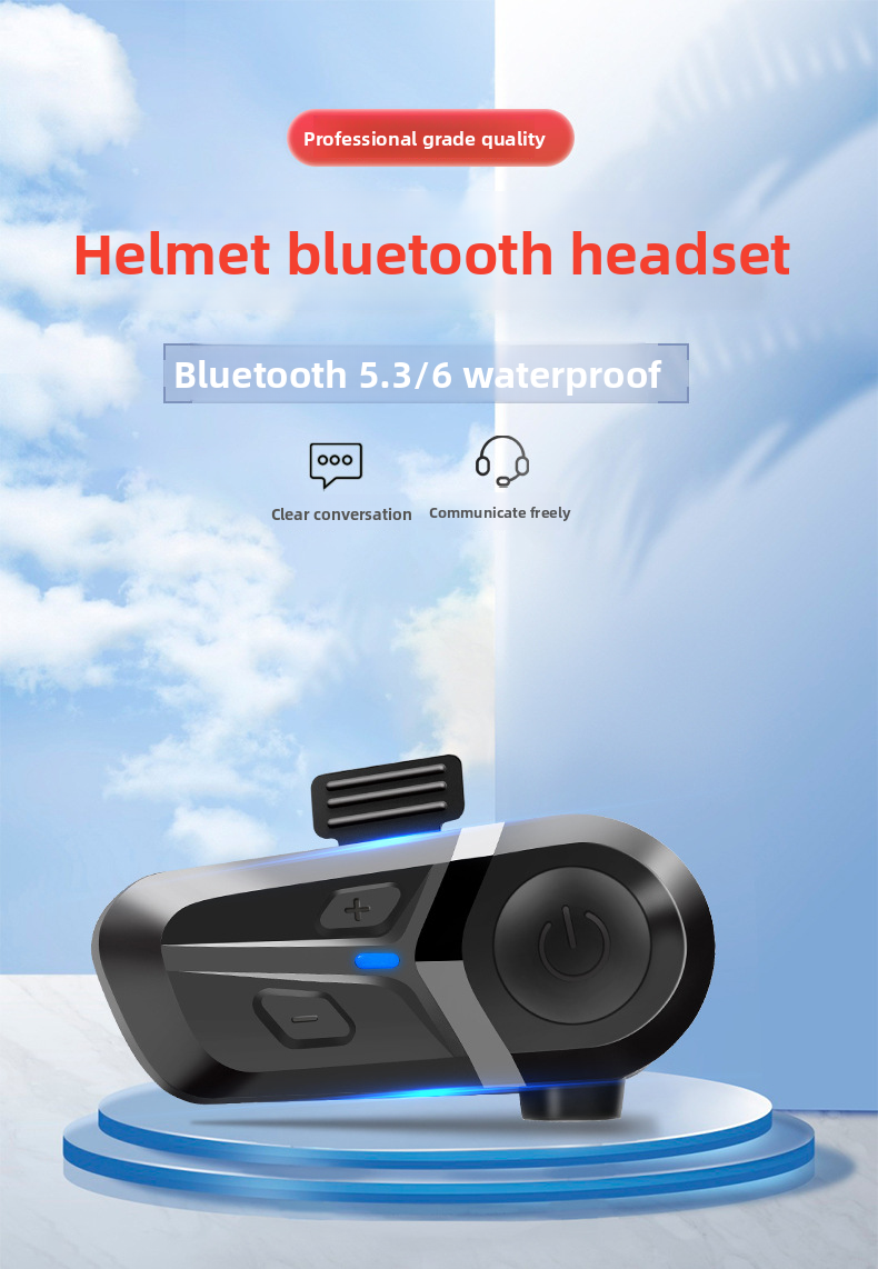 Casco da moto con auricolare Bluetooth integrale Hard Wheat_voghion.com
