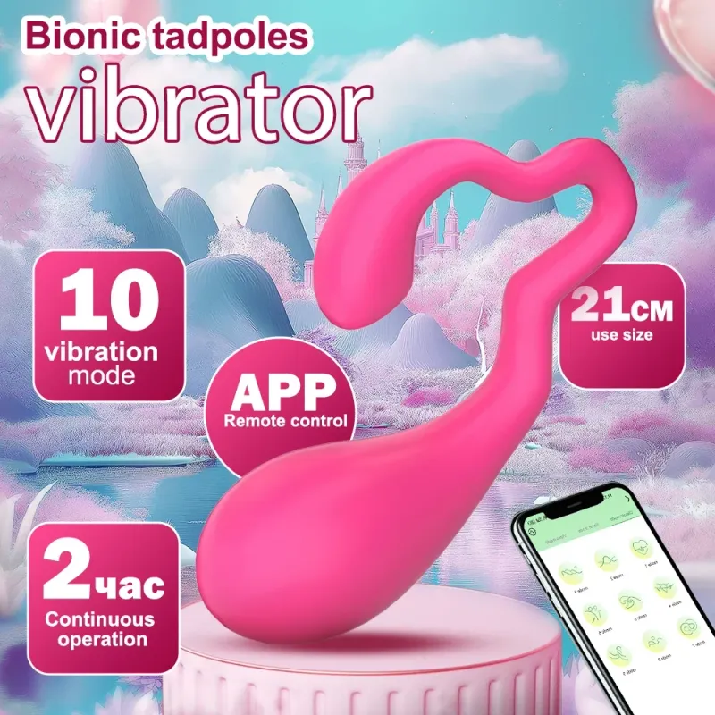 Gode point G, vibromasseur, Bluetooth sans fil pour femme, application de contrôle à distance, œuf, clitoris, culotte vibrante pour femme, sexe_voghion.com