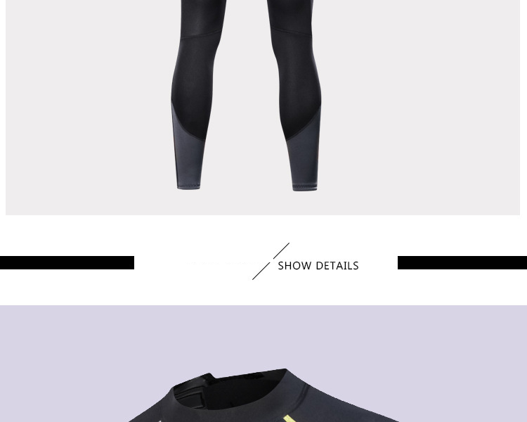 New 1.5mm wetsuit male bodysuit sunblock winter swim warm snorkeling suit swimming jellyfish suit_voghion.com