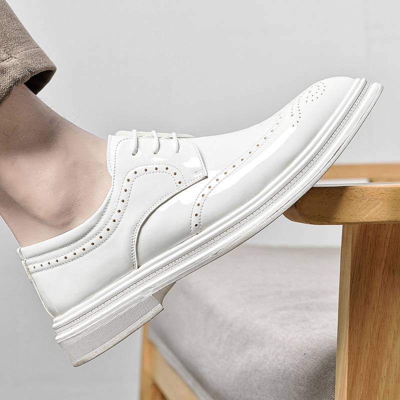 Men Shoes Mens Business Dress Retro Gentleman Formal Carved Brogue Formal Shoes Men High Quality Casual Shoes_voghion.com
