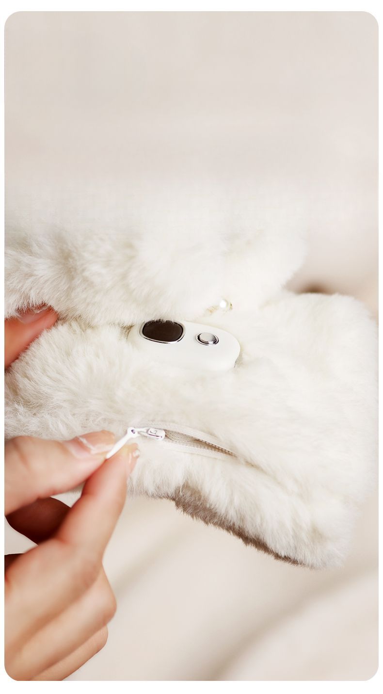 2024 New Cat Paw Hand Warmer Heating USB Rechargeable Heated Gloves High Appearance Value For Men And Women Gift_voghion.com