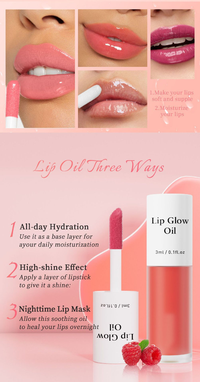 Le gloss aromatisé aux fruits Hellokiss hydrate et répare le fond de teint, ce qui en fait une huile à lèvres transparente_voghion.com