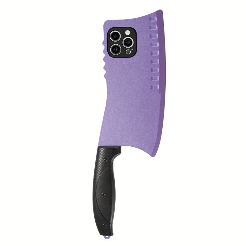 Trendikäs Essentials Hauska Keittiöveitsi Muoti Söpö Kaikenkattava Suojaava Puhelinkotelo 11/12/13/14/15 XR Pro Plus Max -kotelolle_voghion.com