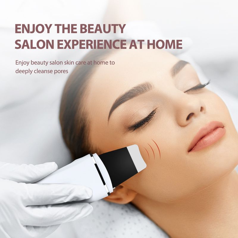 New ultrasonic household peeling machine, beauty instrument, pore cleaner, facial blackhead instrument_voghion.com