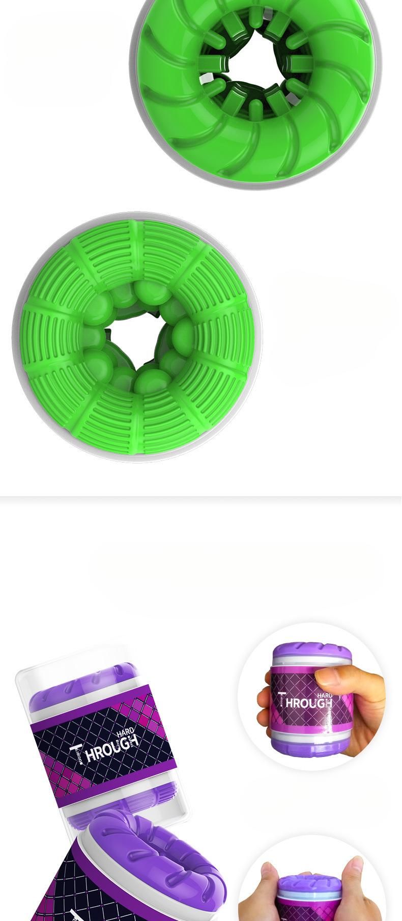 Mini-Portable Airplane Bottle Men's Masturbator Invisible Penetration Training Exerciser Sperm Extraction Cup Hidden_voghion.com