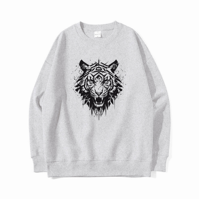 Herrenpullover aus 100 % Baumwolle in großer Größe und hoher Qualität_voghion.com