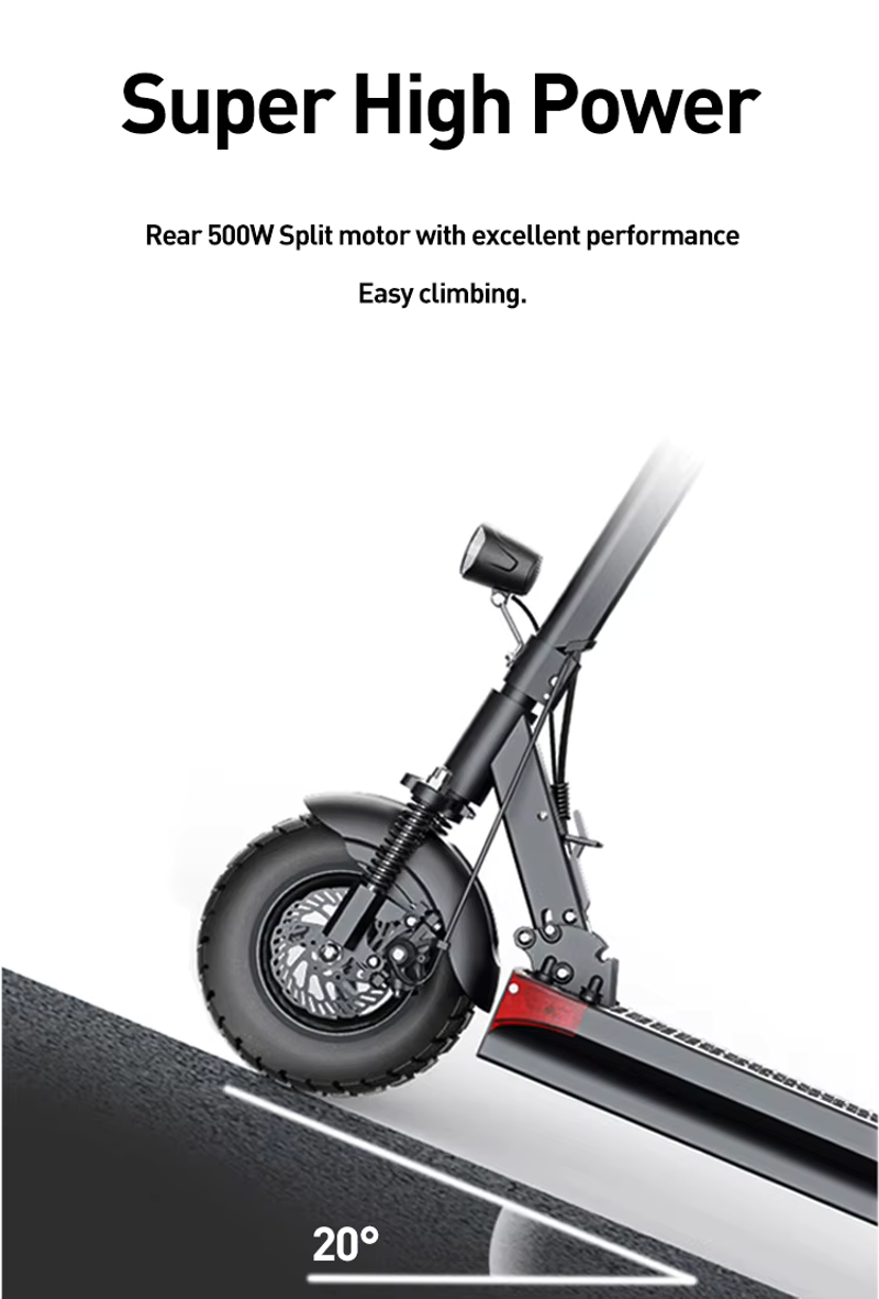 JOYOR Y6S pieaugušo elektriskais skrejritenis 500 W motors 48V18AH litija akumulators maksimālā izturība 70 km 10 collu riepu LCD displeja escooter_voghion.com