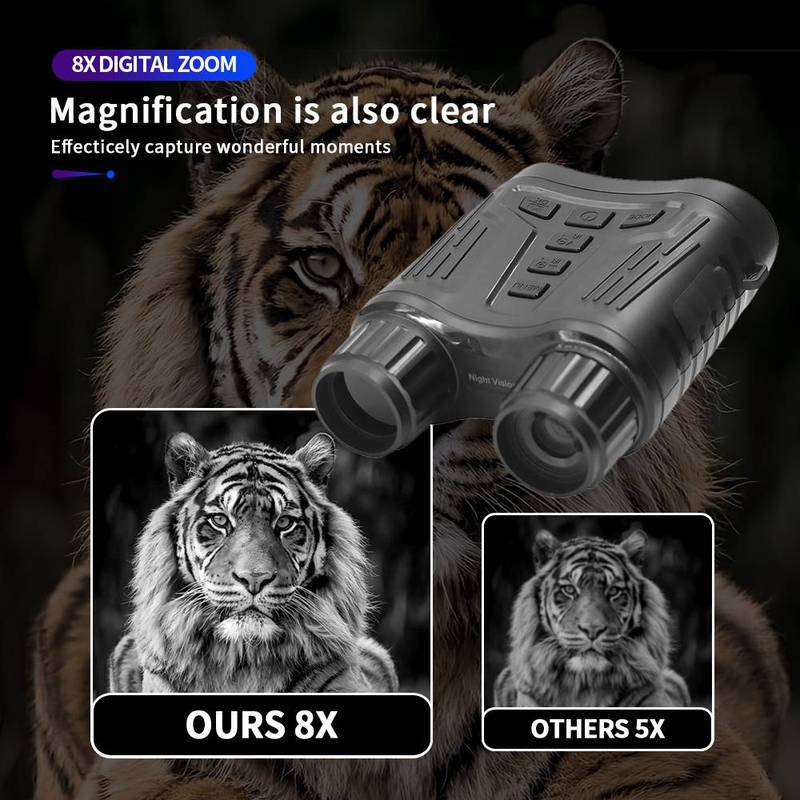 4K36MP Binocular Telephoto Night Vision Device, With An Extremely Large Battery Capacity_voghion.com