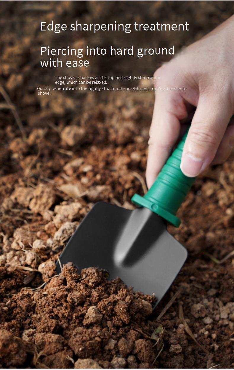 Garden Planting Household Potted Flower Pruning Gardening Tools Garden Flower And Vegetable Four Tooth Rake Shovel Tool Set_voghion.com