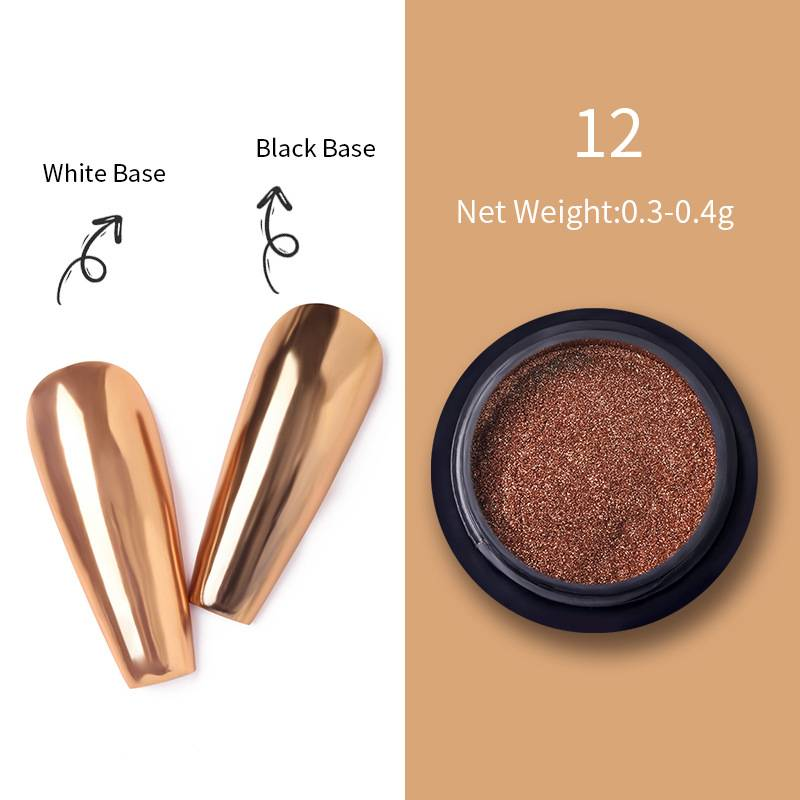 Sets & Kits Nagelprodukte Magic Mirror Powder Aurora Mirror Powder Galvanisierter Metallspiegeleffekt Nagelglitzerpulver_voghion.com