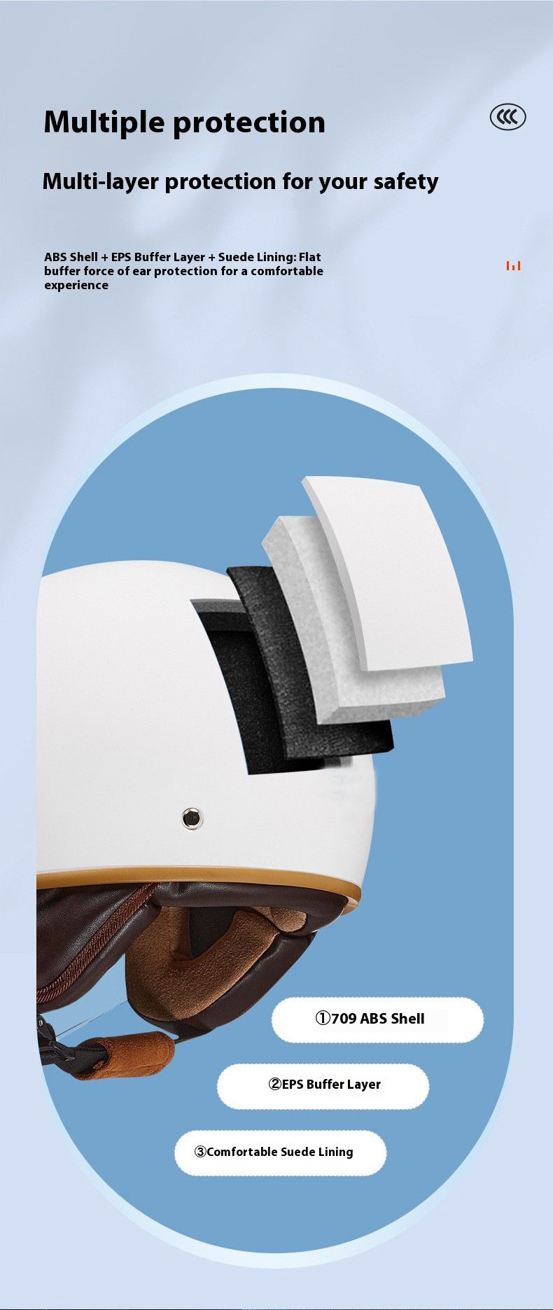 Bluetooth ve Kedi Kulaklı Tasarıma Sahip 3/4 Motosiklet Kaskı - Hafif ABS Kabuk, 3C Sertifikalı, Şeffaf Vizör (Üniseks Yetişkin)_voghion.com