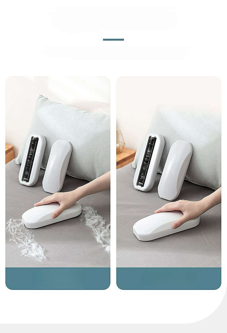 Dual-Direction Dust Roller-Type Bed Multi-Functional Cleaning Brush Manual Vacuum Cleaner Hand-Push Lint Remover_voghion.com