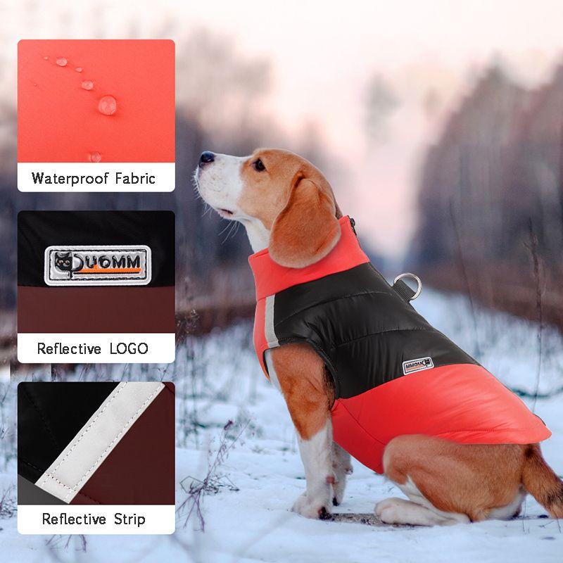CDDMPET Waterproof Vest Jacket For Dogs By PawParty Store_voghion.com