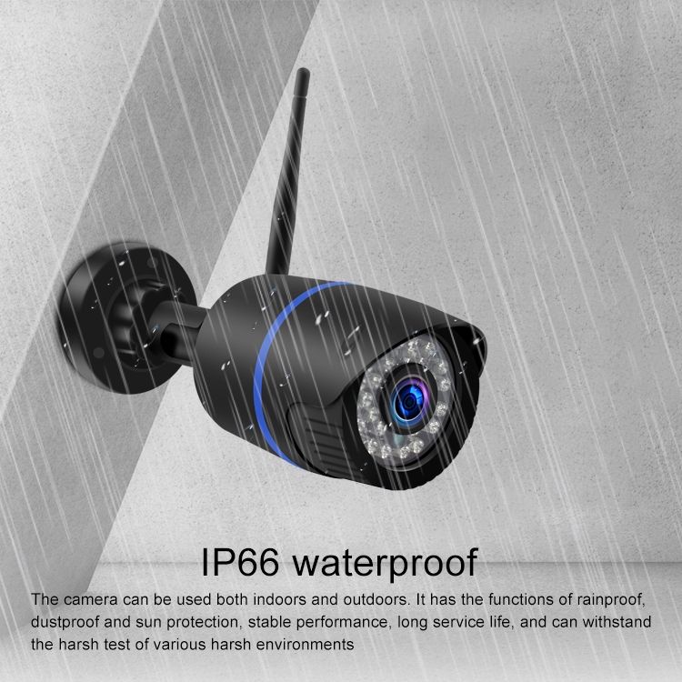 Q4 2.0 Million Pixels 1080P HD Wireless IP Camera, Support Motion Detection & Two-way Audio & Infrared Night Vision & TF Card, US Plug_voghion.com