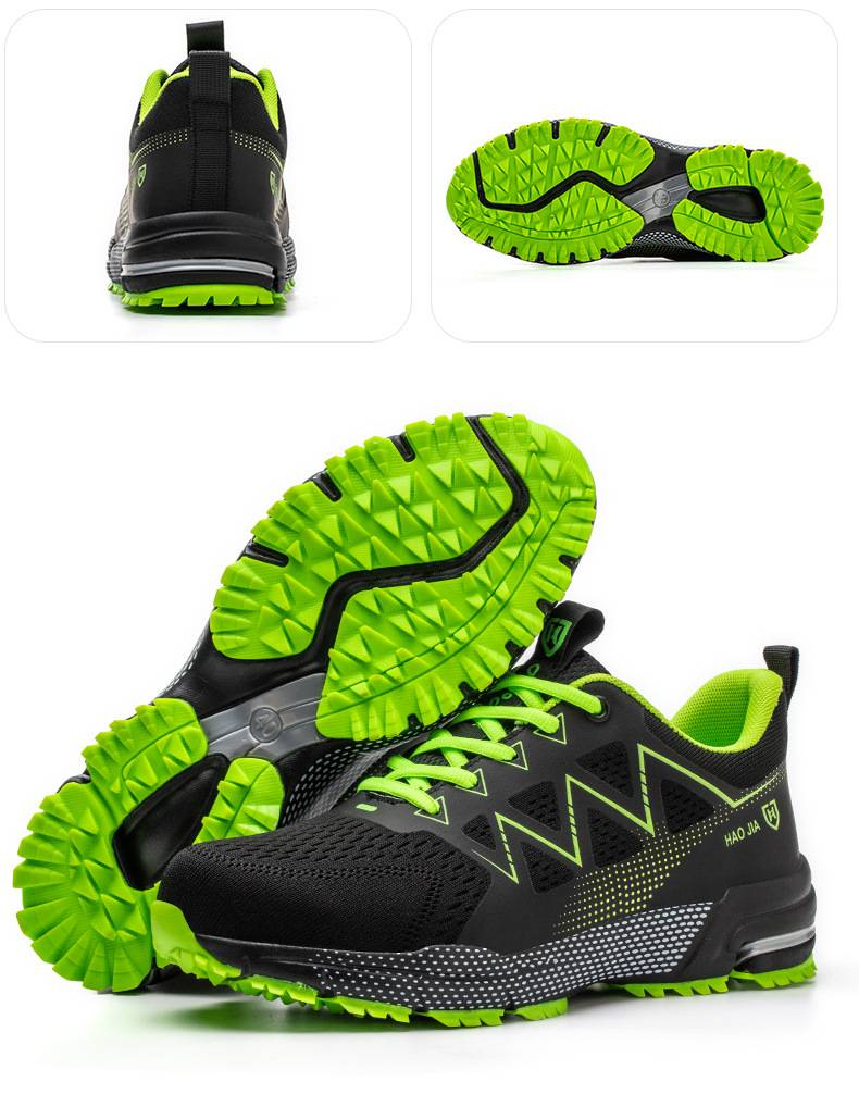 European Size Steel-toe Work Shoes: Anti-smashing, Anti-piercing, Lightweight, Breathable, Wear-resistant Safety Shoes For Men And Women_voghion.com