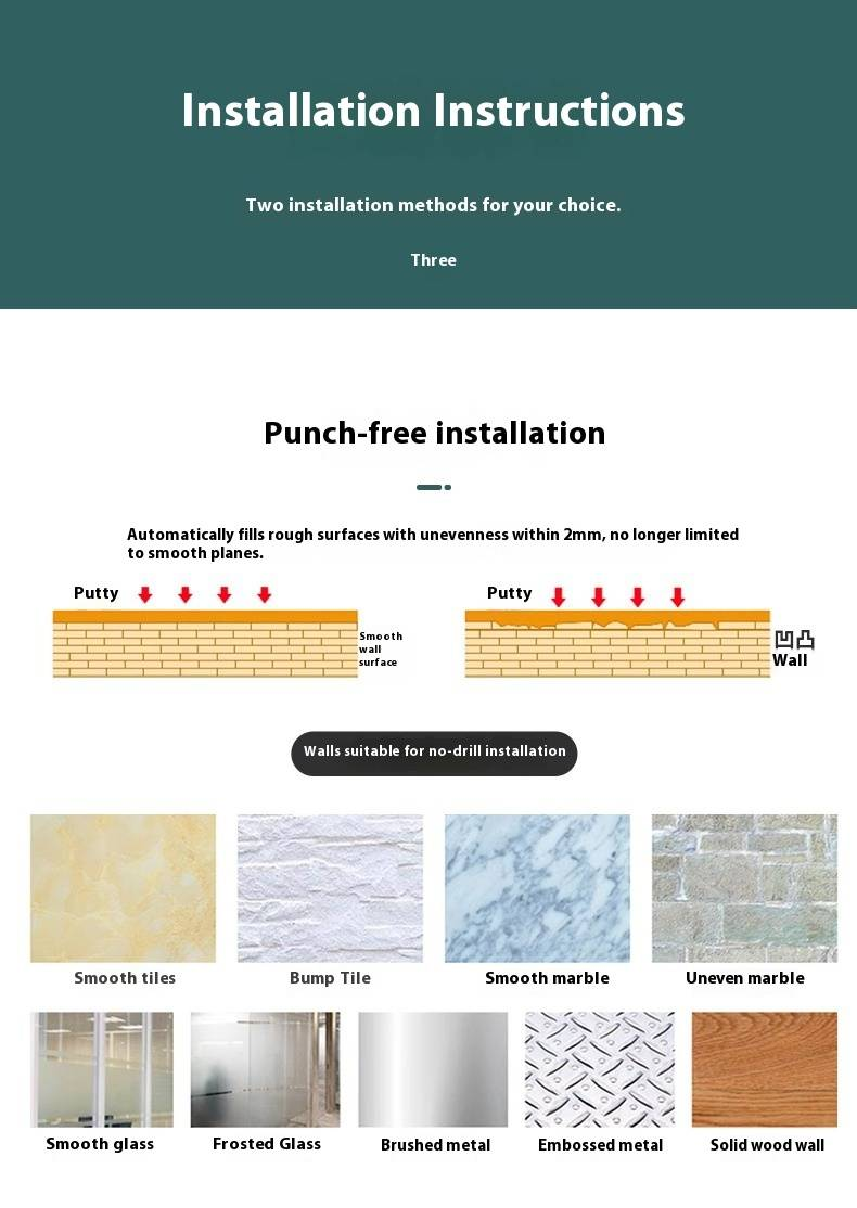 Mensola da parete sottile – Scaffale salvaspazio in alluminio per cucina e bagno (canna di fucile/nero/bianco, 30/40/50/60 cm, adesivo senza foratura)_voghion.com
