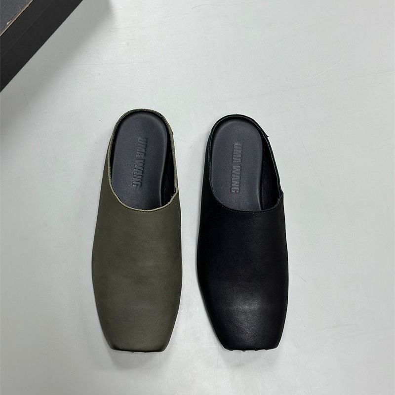 <Top Version>Handmade Old Washed Cowhide Mary Jane Ballet Shoes Women's Pig Nose Genuine Leather, Follow Up_voghion.com