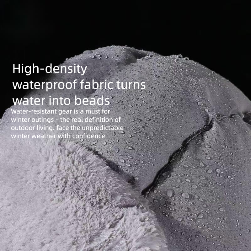 Lei Feng pour femme, veste chaude d'hiver pour vélo électrique, en coton épais doublé polaire, coupe-vent et imperméable au froid._voghion.com