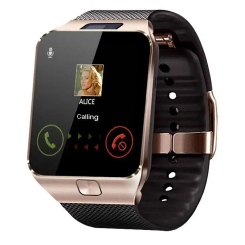 DZ09 Horloge Fiess Tracker Smart Watches 1,56" HD Kleurenscherm Smartwatch Extra lange batterijduur Slaapmonitor_voghion.com