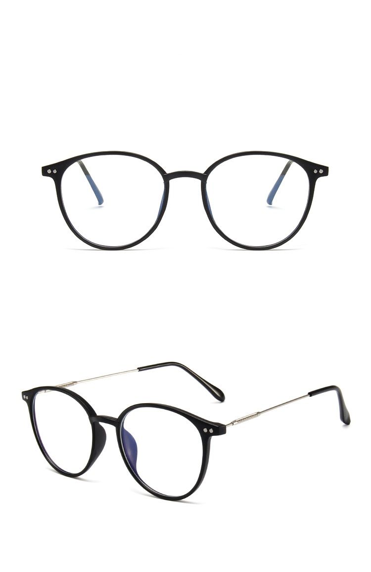 Männer und Frauen Runde Anti-Blau-Brille Computer-Rahmen Optische Linsen Neue Ankunft 2025_voghion.com