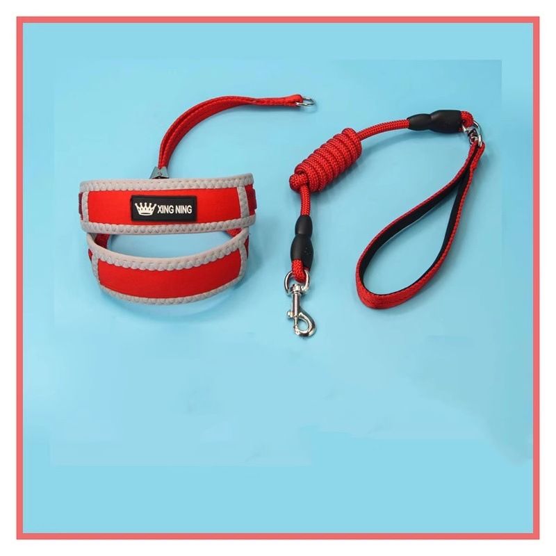 Anti-Escape Harness Explosion-Proof Pet Adjustable Outdoor Small And Medium Walking Leash Dog Chain_voghion.com