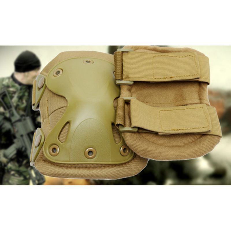 Genouillères et coudières King Kong pour passionnés de l'armée, équipement de protection pour le cyclisme, lot de 4 pièces_voghion.com