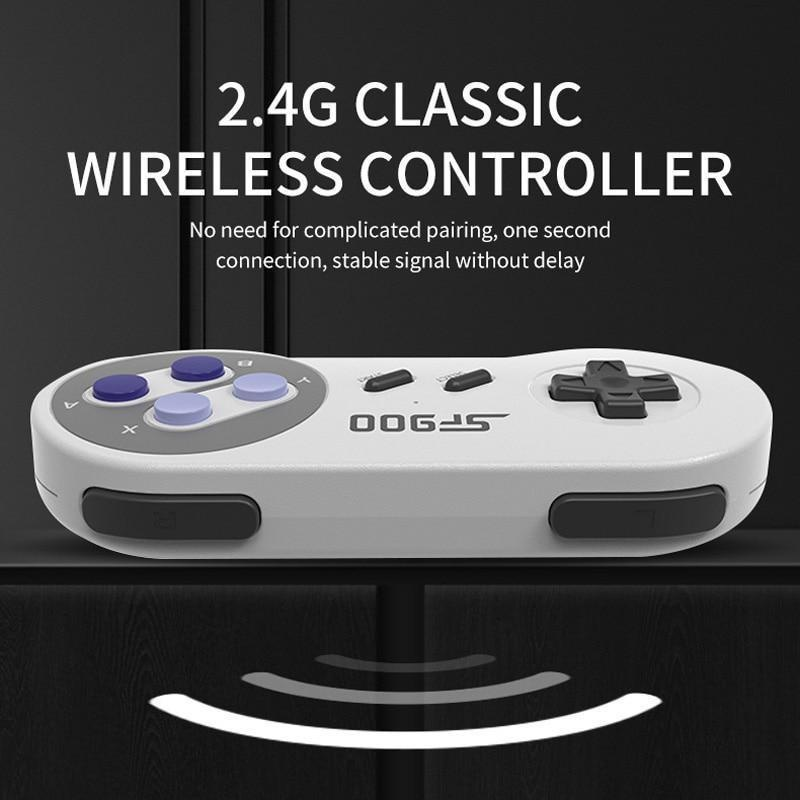 SF900 Video Game Console For Super Nintendo SNES NES Built in 1500 Games HDMI-Compatible Game Stick TV Game Player Wireless Controller_voghion.com