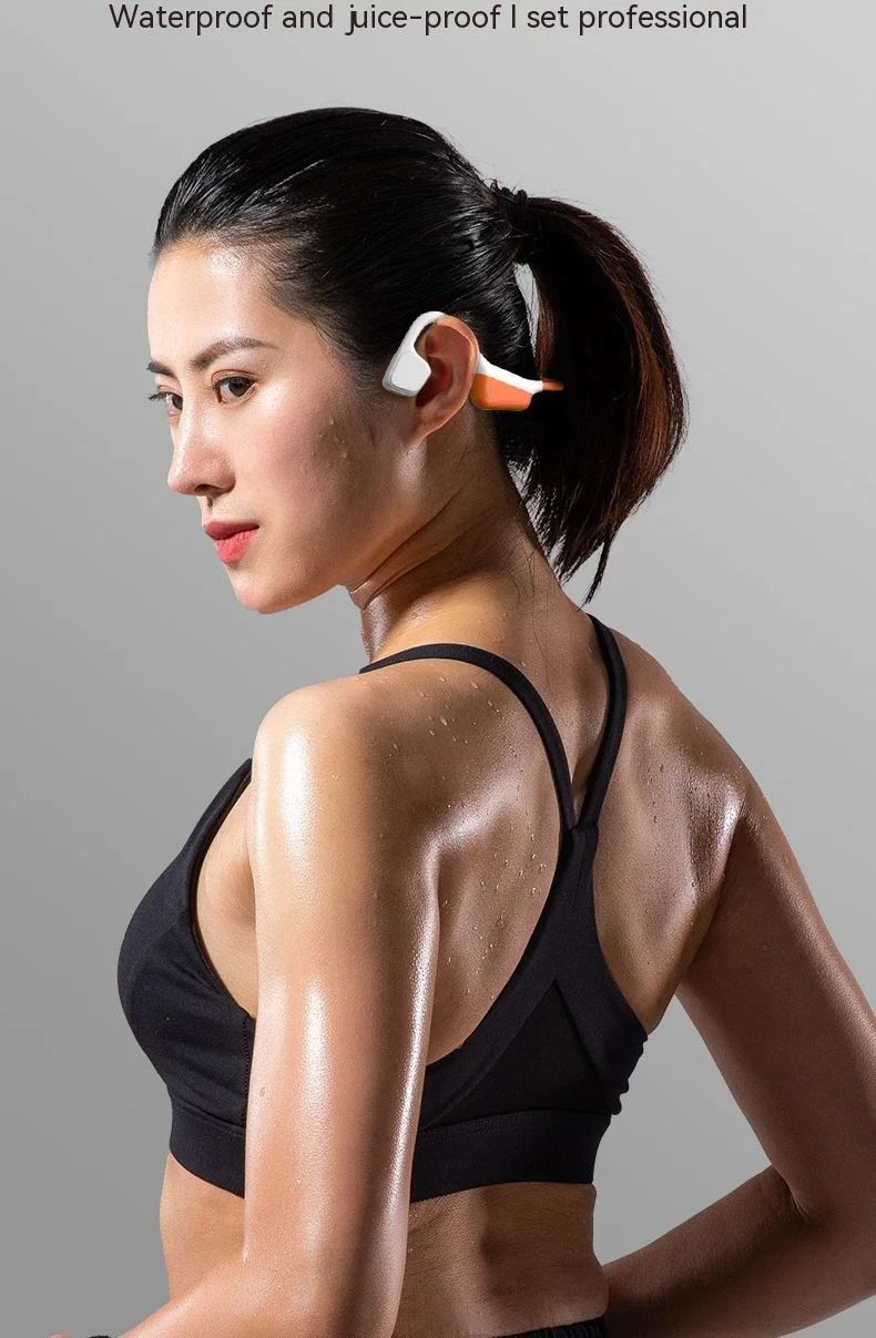 For Xiaomi I18pro Bone Conduction Earbud Wireless Headphones Compatible Bluetooth Earphone TWS With Mic Swimming Wear_voghion.com