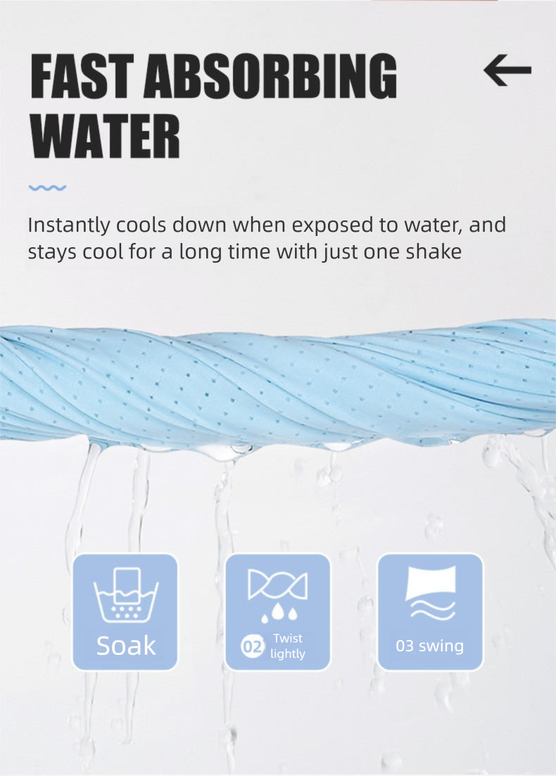 Silk Wristband Wrist Sports Towel Fitness Badminton Running Sweat Absorbing Ice Feel Quick Dry Q045_voghion.com