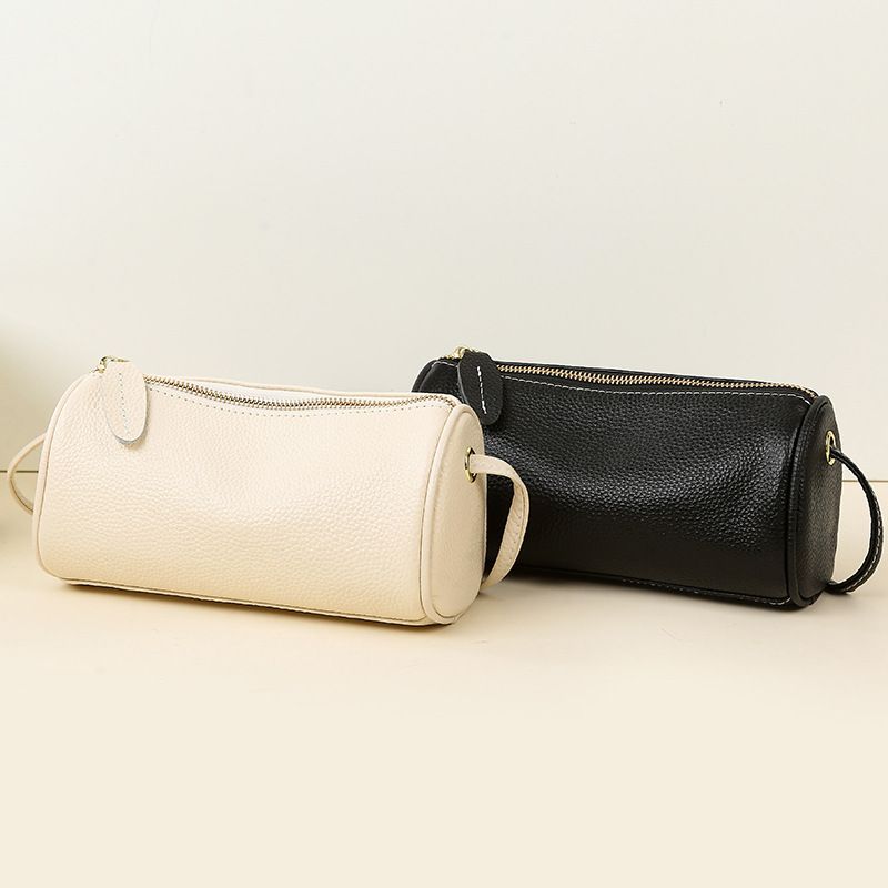 Borsa a tracolla piccola in vera pelle bovina con strato superiore in pelle bovina, 2025, alla moda, per telefono, per donna_voghion.com