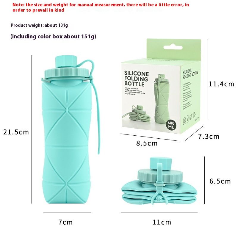 Tazza da caffè pieghevole in silicone per esterni, resistente alle alte temperature, anti-dose, per bicicletta_voghion.com