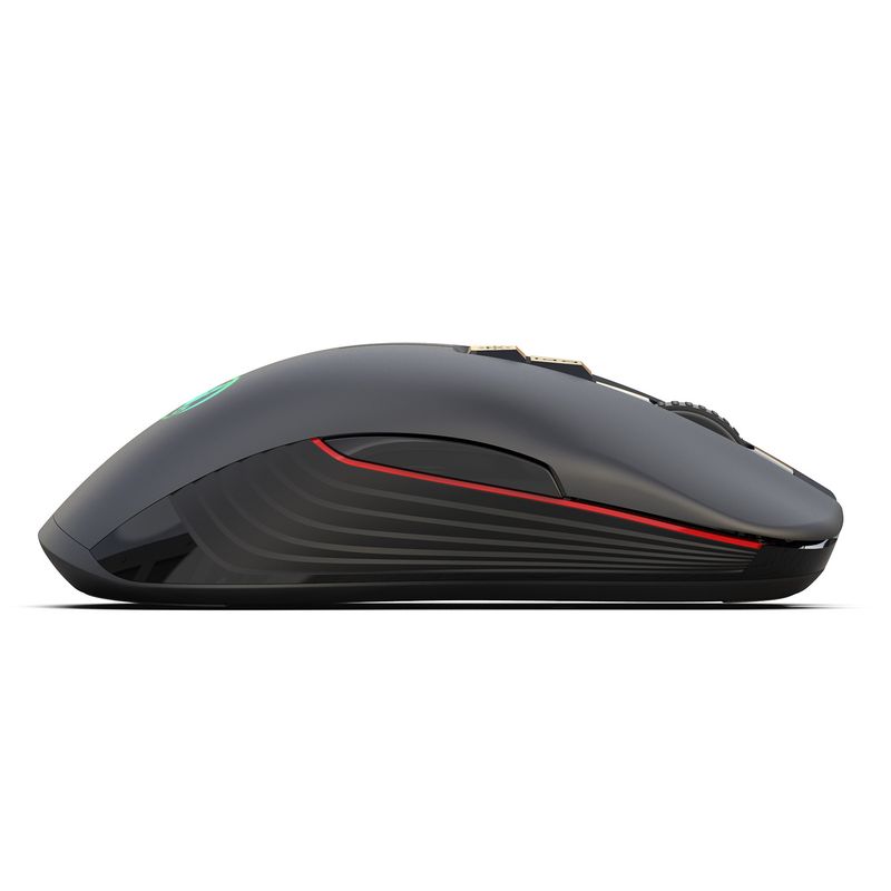 Neu T30 Wiederaufladbare Drahtlose 3600dpi Einstellbare Bunte Glow Spiel 7D Maus mit Licht_voghion.com