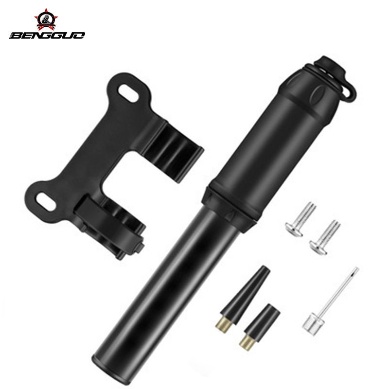 Motorrad, elektrescht Mountainbike, Héichdrockpompel, Mini-Portable-Ladekuerf fir doheem, Vëlosaccessoiren_voghion.com