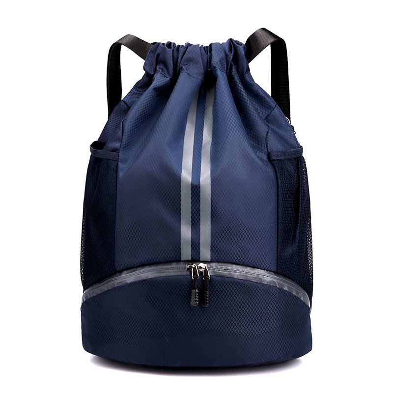 Suitable For All Seasons Casual Backpack Dry And Wet Separation Sports Fitness Drawstring Printed Storage Bag_voghion.com