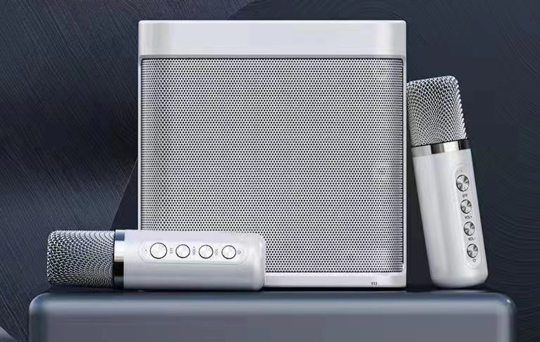Karaoke domestico transfrontaliero YS203 Microfono wireless KTV integrato 203 Altoparlante Bluetooth_voghion.com