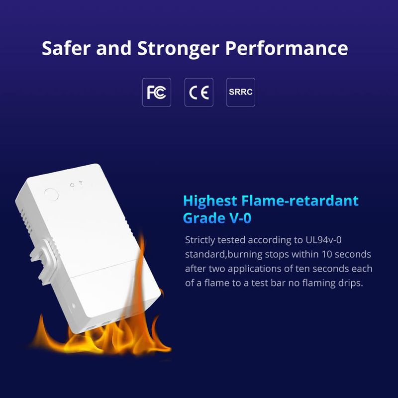 SONOFF POW Origin Powr316 Güç Ölçer 16A Wifi Akıllı Anahtar Alexa Google Home EWek Uygulaması ile Çalışır Ifttt_voghion.com