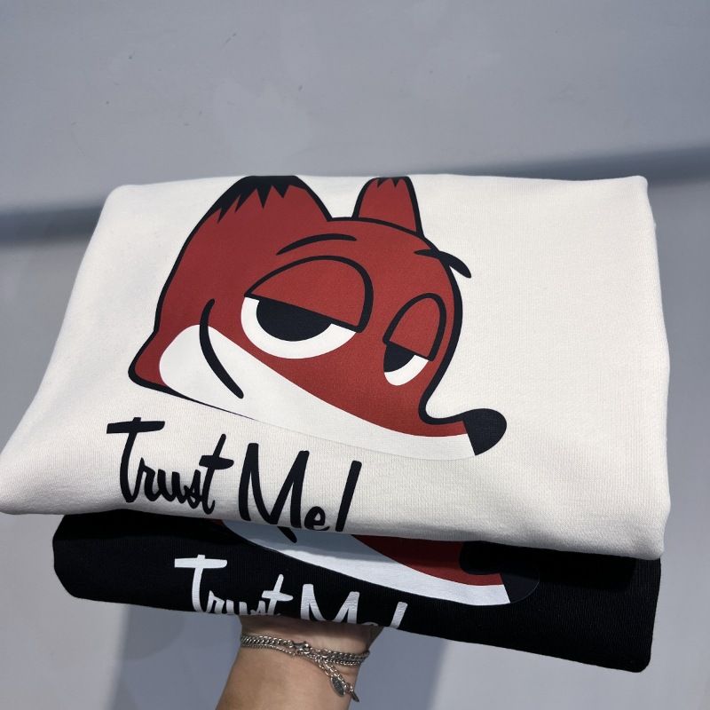 Men's Clothing Men's autumn and winter round neck sweatshirt fashion couple simple pullover sweatshirt cartoon bottoming shirt men's trend_voghion.com