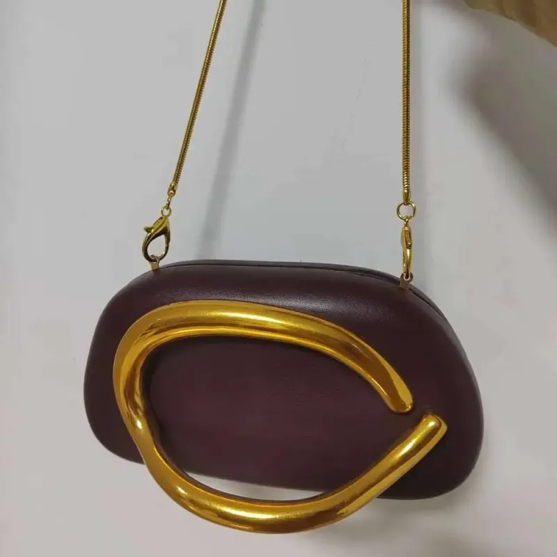 2025 Spring Designer Evening Box Clutch With Quality Gliding Metal Purse Bag_voghion.com