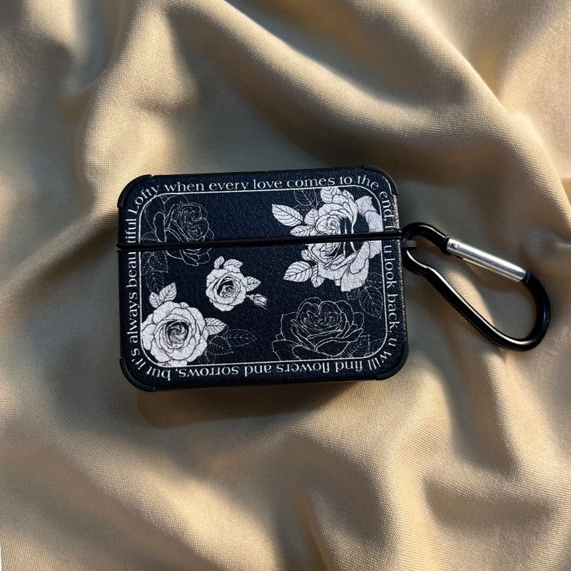 Custodia protettiva a forma di fiore 3 auricolari Bluetooth wireless di seconda generazione in pelle di terza generazione 1 adatti per airpod_voghion.com