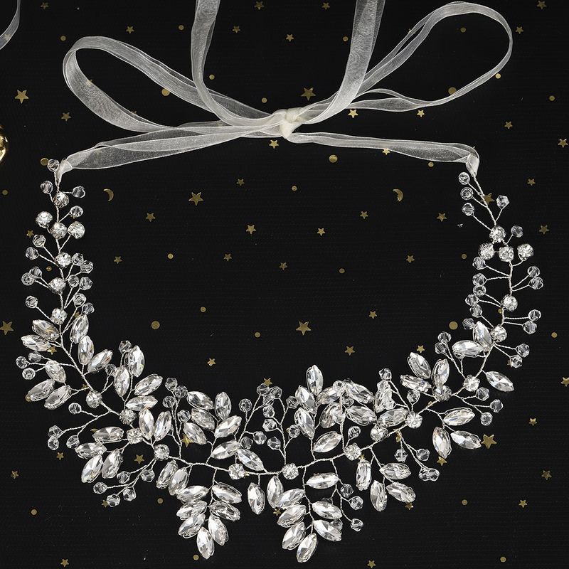 Design Brautgürtel Luxus Pferdeauge Strass Gürtel Handgefertigte Perlen Damen Hochzeitskleid Accessoires_voghion.com