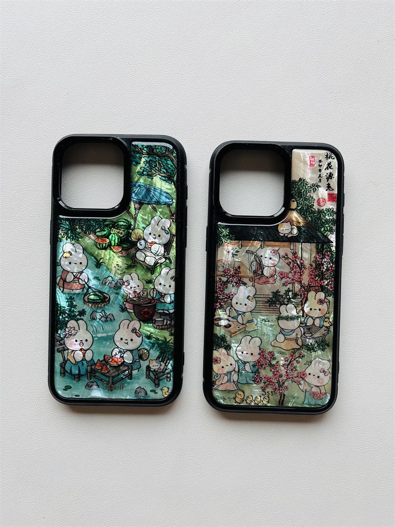Coque Fritillaire Naturelle pour iPhone 16/Promax, Originale et Exclusive, de Qualité Imbattable, Produit Authentique, Dora_voghion.com
