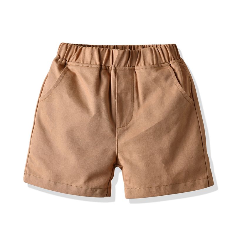 Vêtements pour enfants, vêtements pour enfants, garçons, shorts à manches courtes imprimés, vêtements pour enfants en deux pièces, ensemble pour bébé_voghion.com