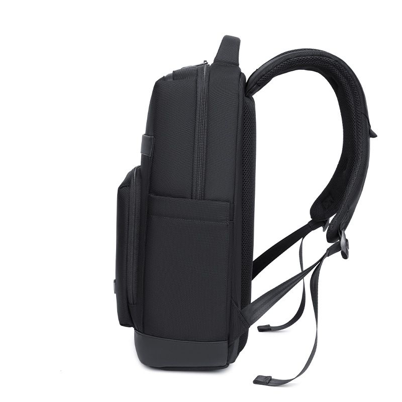 Mochila grande com zíper leve para viagem de negócios masculina_voghion.com