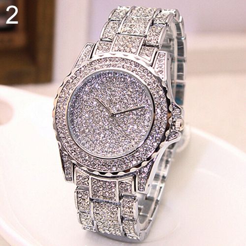 Yamaler Montre-bracelet à quartz avec bracelet en acier inoxydable pour femme_voghion.com